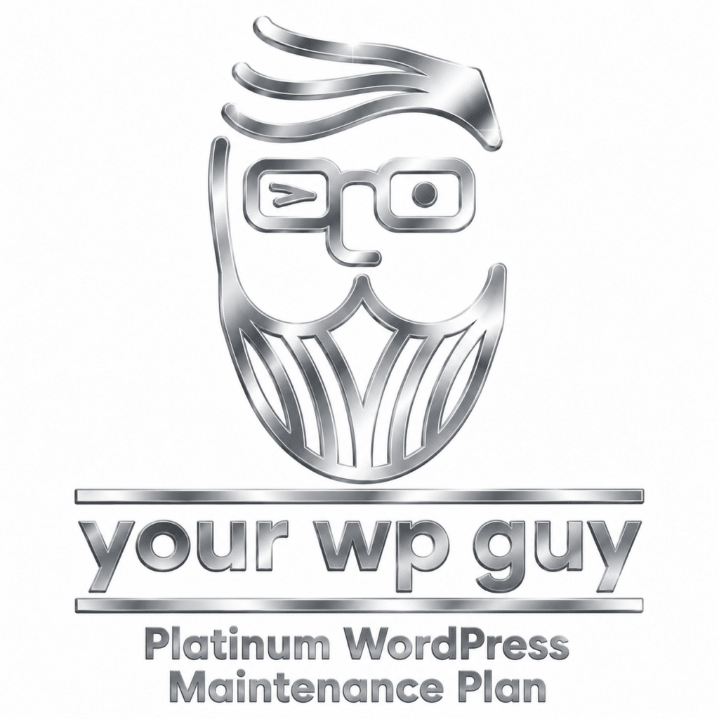Platinum WordPress maintenance logo your wp guy - Platinum WordPress Maintenance Plan -