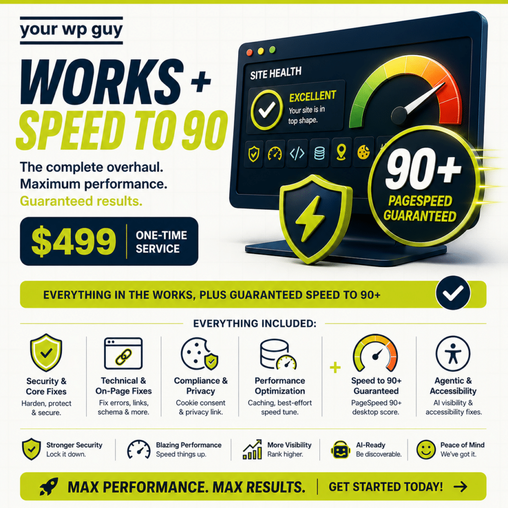 The Works 90 Max performance guaranteed results - Works + Speed to 90 -