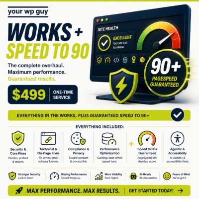 Works + Speed to 90