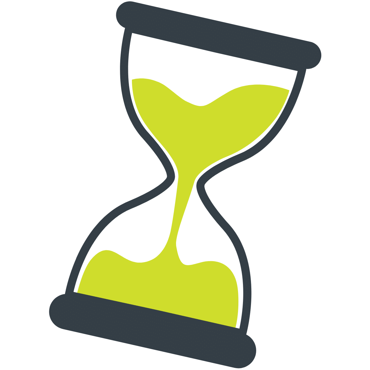 Hourglass graphic