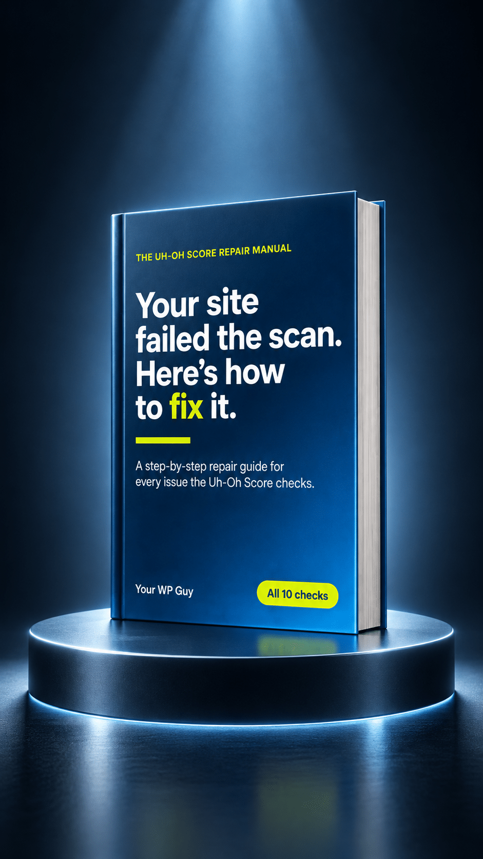 Fix Your Uh Oh Score repair manual cover
