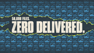 WordPress image optimization illustration showing thousands of optimized image files generated but never delivered to visitors