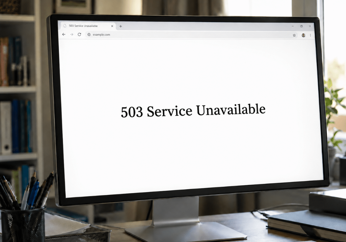 503 Service Unavailable